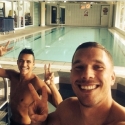 Wah, Podolski dan Sanchez Ketahuan Berendam Duaan