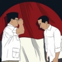 Inilah Penghormatan Pertama Prabowo Subianto Kepada Presiden Joko Widodo