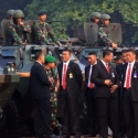 Gabungan TNI-Polri Gelar Apel Persiapan Pelantikan