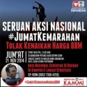Aksi <i>#JumatKemarahan</i>, Massa KAMMI Siap Duduki Pertamina