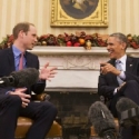 Pangeran William Bergurau Soal Anak Saat Bertemu Presiden Obama
