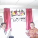 Jamin Kesehatan Legislator, Ketua DPD Resmikan Poliklinik
