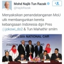 Karena untuk Mobnas, PM Malaysia Sebut Kereta Kebangsaan Indonesia