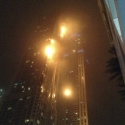 Gedung Pencakar Langit di Dubai ini Dilalap Si Jago Merah