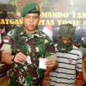 Anggota Kostrad Tangkap Warga Malaysia yang Bawa Sabu dalam Inhaler