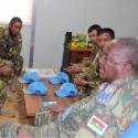 Prajurit TNI Disambut Hangat di Darfur