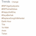 Tagar <i>#RIPFarhatAbbas</i> Jadi Trending Topic