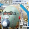 A350 XWB Pertama Singapore Airlines Mulai Berbentuk