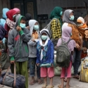 Pengungsi Sinabung Kecewa Tidak Ada Sarana Ibadah Ramadhan