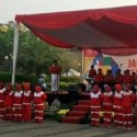 JK Ikut Rayakan HUT ke-70 PMI di Monas