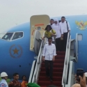 Disambut Cuaca Cerah, Presiden RI dan Ibu Negara Tiba di AS