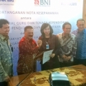 Salurkan Dana Guru, Ditjen Guru dan Tenaga Kependidikan-BNI Teken MOU