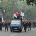 Buruh Galang 1 Juta Tanda Tangan Saat Jalan Kaki Bandung-Jakarta