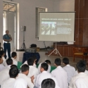 Korps Marinir Sosialisasi Bela Negara Di SMKN 1 Jakarta