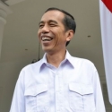 Nonton Final Piala Sudirman, Jokowi Pakai Kemeja Putih