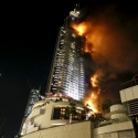 Hotel Mewah Di Dubai Terbakar Beberapa Saat Sebelum Pergantian Tahun