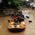 Antisipasi Banjir Besar, Dompet Dhuafa Siagakan Relawan Dan Perahu Karet