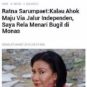 <i>Tempo</i> Bantah Berita Ratna Sarumpaet Akan Menari Bugil Di Monas