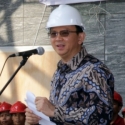 Ahok Groundbreaking Jalan Layang Semanggi Pagi Ini