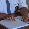 Tidak Ada Soal Braille, Pemerintah Diskriminasi Tuna Netra