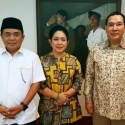 Akom Dan Tommy Soeharto Samakan Komitmen Majukan Golkar