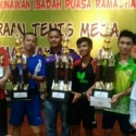 Menpora Semifinalis, Bahrul Juara Tenis Meja Ramadhan Cup