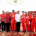 Sambut Pahlawan Olahraga, Jokowi Minta Imam Nahrawi Lebih Fokus