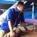 Zulkifli Puji Keindahan Tenun Baubau