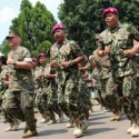 Dankormar TNI-Amerika Lari Siang Bersama Di Cilandak