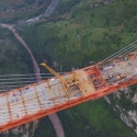 China Rampungkan Struktur Dasar Jembatan Terbesar Di Dunia