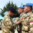 Kontingen Garuda Disemat UN Peacekeeping Medal