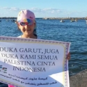 Anak Palestina Sampaikan Doa Untuk Korban Banjir Bandang Garut