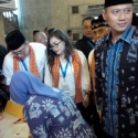 Hari H Penetapan Paslon, Agus-Sylvi Hadir Lebih Dahulu