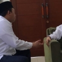 Nusron Wahid <i>Sowan</i> Ke KH Maruf Amin Ibarat Anak Ke Orang Tua