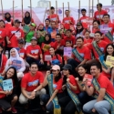 Gerakan Nasional Revolusi Mental Hadir di Area Car Free Day