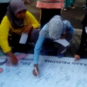 KNRP Banten Gelar Seribu Tandatangan Untuk Kemerdekaan Palestina