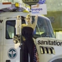 Lady Gaga, Demo Di Depan Trump Tower