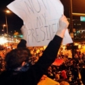 Demo Anti-Trump Di Malam Kedua Pasca Pemilihan