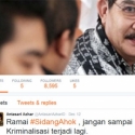Terkait Ahok, Antasari Tegaskan Tak Punya Akun Twitter