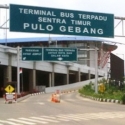 Area Food Court Terminal Pulo Gebang Masih Gelap