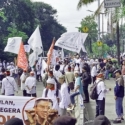 Massa Pro Dan Kontra Ahok Mulai Berkurang