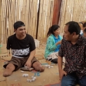 Kehilangan Dua Kaki dan Satu Tangan, Pekerja Bangunan  Tetap Optimistis
