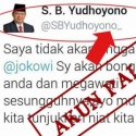 SBY Luruskan Penyerang Jokowi Dan Mega Bukan Dirinya