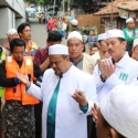 Kedatangan Habib Rizieq Disambut Antusias Warga Korban Banjir