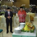 DPR Potong Tumpeng Tanda Persiapan Sambut Raja Salman Rampung