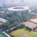 Renovasi Stadion Renang GBK Ikuti Kaidah Pelestarian Cagar Budaya