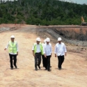 Jokowi Puas Progres Proyek Bendungan Sei Gong