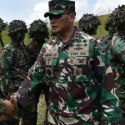 Tinjau Latihan Di Sukabumi, Dankormar Minta Prajurit Selalu Bergembira