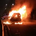 Polisi Buru Pemilik Mobil Terbakar Di Dekat Tablig Akbar