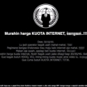 Ngamuk Harga Kuota Naik, Peretas Ubah Tampilan Situs Telkomsel